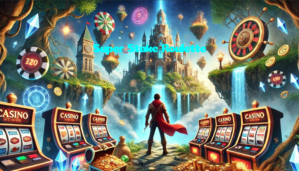 Super Stake Roulette casino presented on mobile device in Pakistan with slots and live games